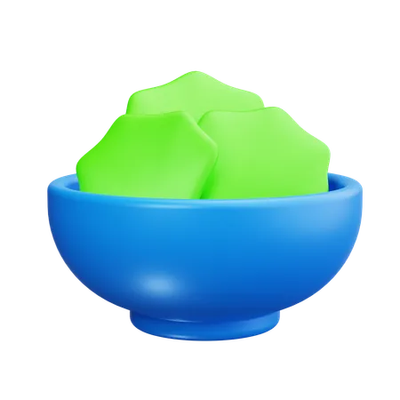 野菜サラダ  3D Icon