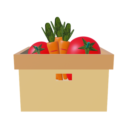 Vegetables  3D Icon