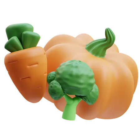 Vegetables  3D Icon