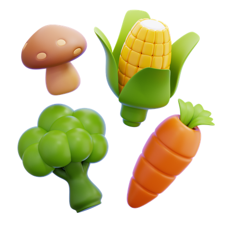 野菜  3D Icon