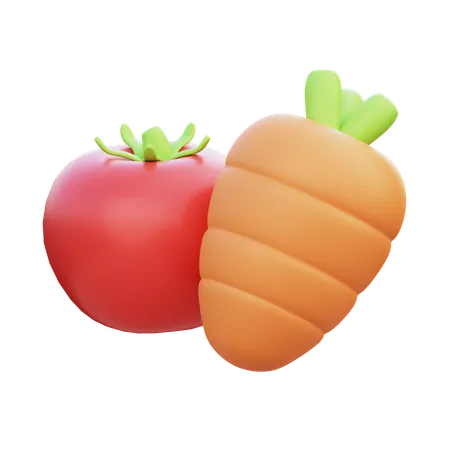 Vegetables  3D Icon