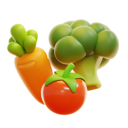 VEGETABLES  3D Icon