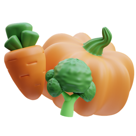 Vegetables  3D Icon