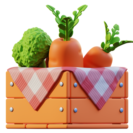 Vegetables  3D Icon