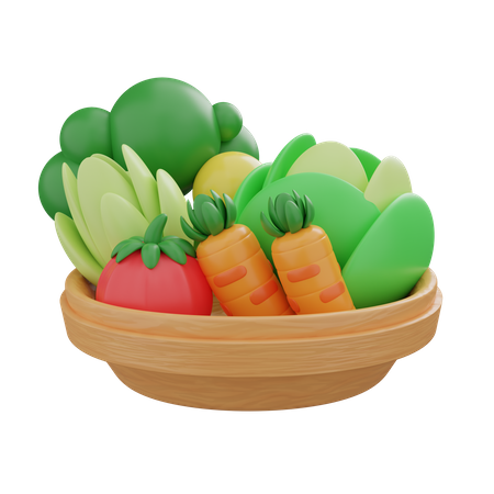 Vegetables  3D Icon