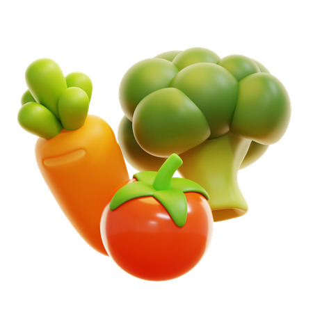 VEGETABLES  3D Icon