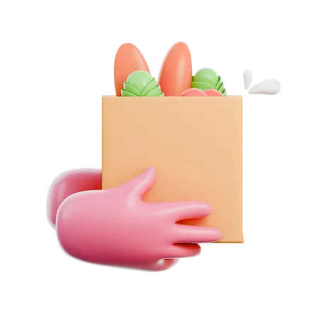 Vegetais  3D Icon