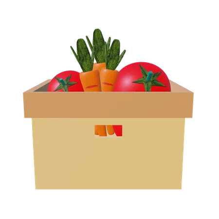 Vegetais  3D Icon