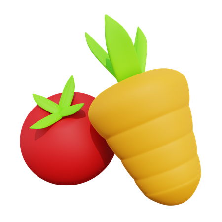 Vegetais  3D Icon