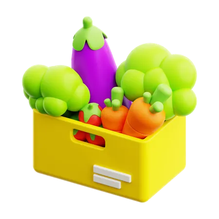 Vegetais  3D Icon