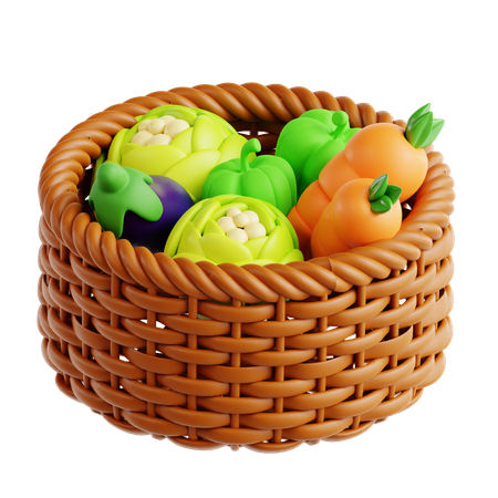 Vegetais  3D Icon