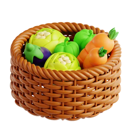 Vegetais  3D Icon