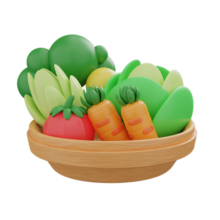 Vegetais  3D Icon