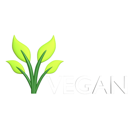 Végétalien  3D Icon