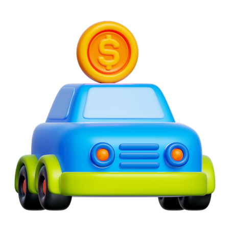 Vehicle asset  3D Icon
