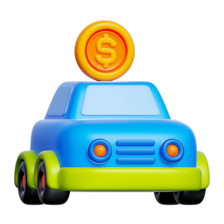 Vehicle asset  3D Icon