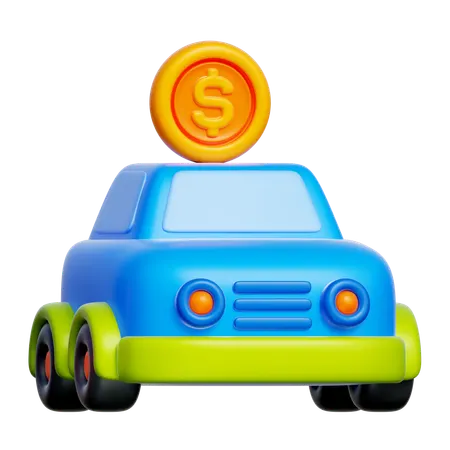 Vehicle asset  3D Icon