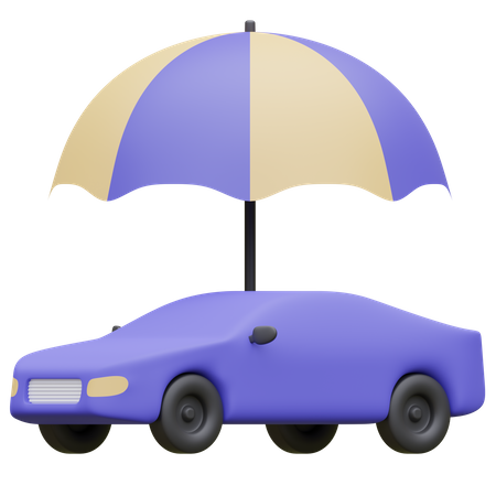 Vehicle insurance  3D Icon