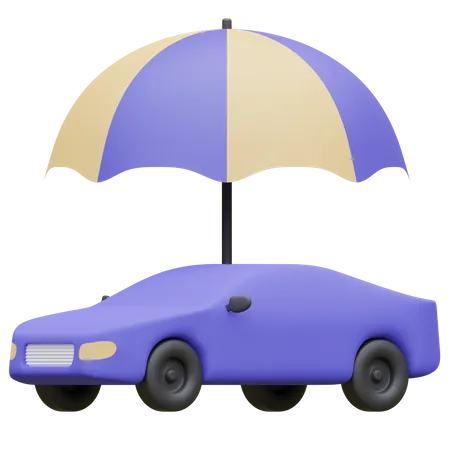 Vehicle insurance  3D Icon