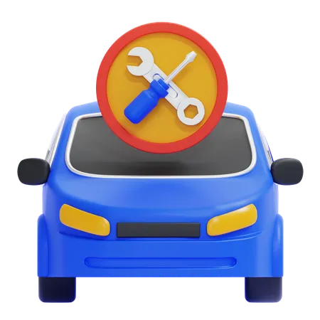 Vehicle Repair  3D Icon