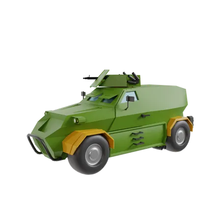 Véhicule de l'armée  3D Icon