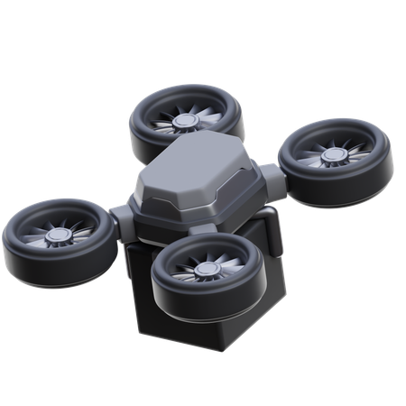 Véhicule drone  3D Icon