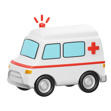 Véhicule d'urgence  3D Icon