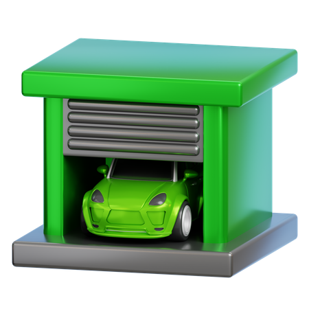 Véhicule électrique  3D Icon