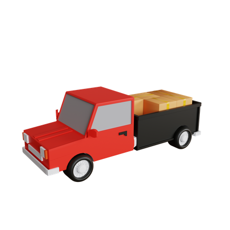 Vehículo de entrega  3D Icon