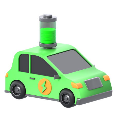 Vehículo eléctrico  3D Icon