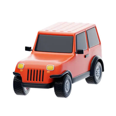 Vehiculo todoterreno  3D Icon