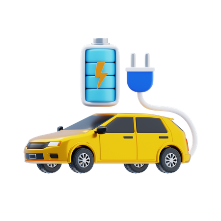 Vehículos eléctricos (VE)  3D Icon
