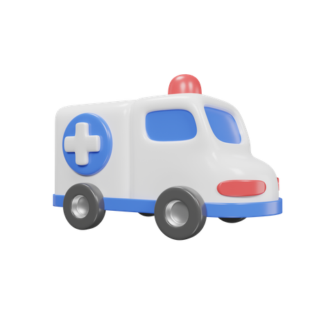 Veículo de emergência  3D Icon