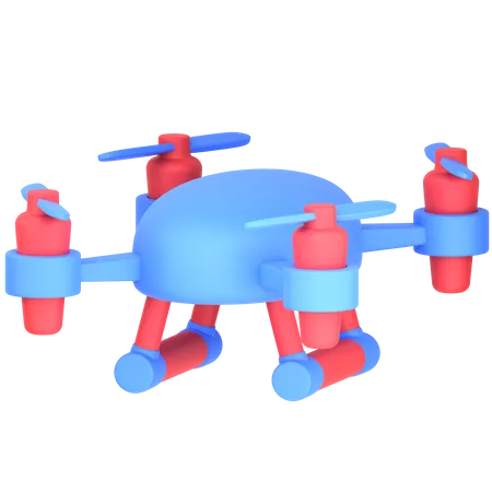 Veículo drone  3D Icon