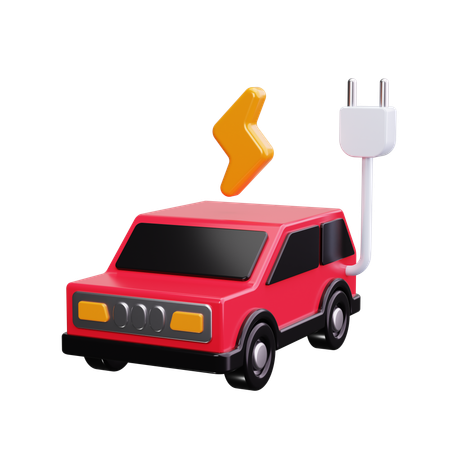 Veículo elétrico  3D Icon