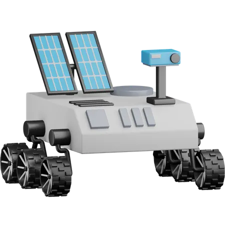 Veículo espacial  3D Icon