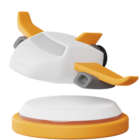 Veículos voadores  3D Icon