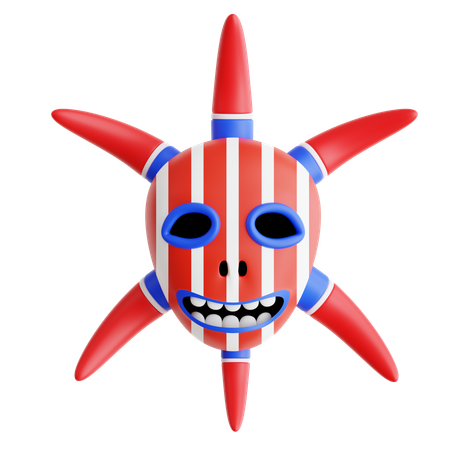 Vejigante Mask  3D Icon