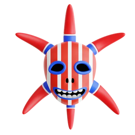 Vejigante Mask  3D Icon