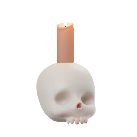 Vela de calavera  3D Icon