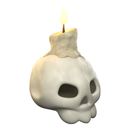 Vela de calavera  3D Icon