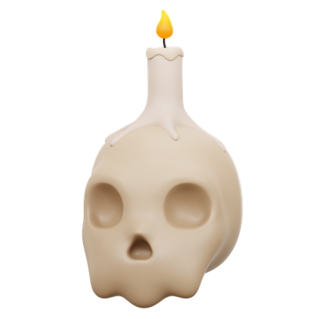 Vela de calavera  3D Icon