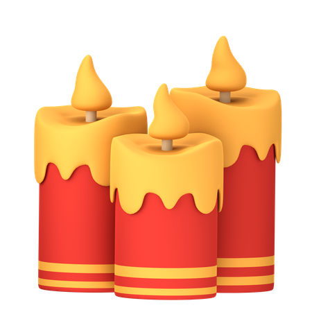 Vela chinesa  3D Icon