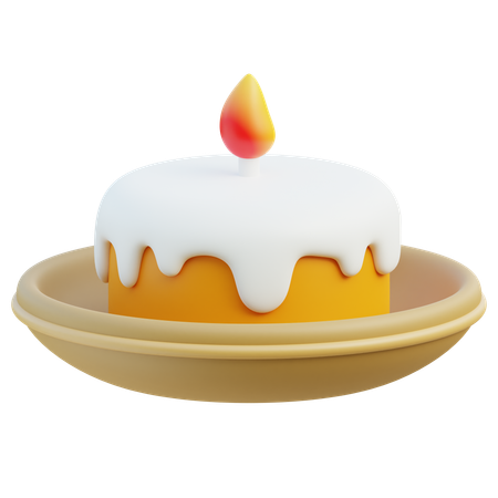 Vela de aromaterapia  3D Icon