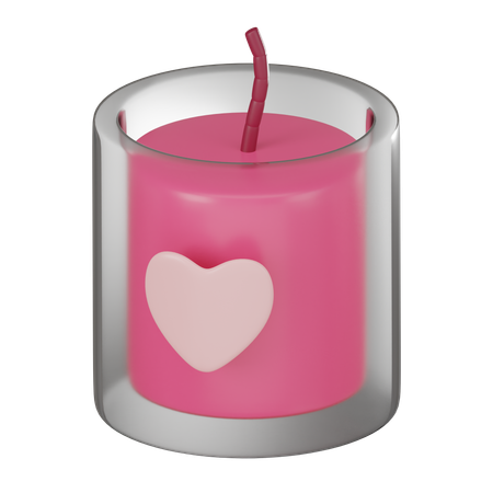 Vela de boda  3D Icon