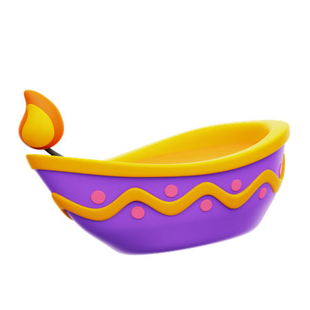 Vela diwali  3D Icon