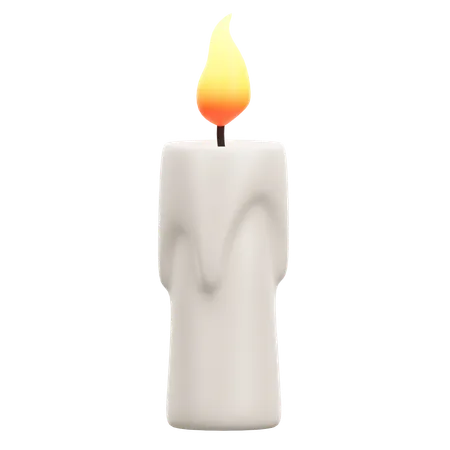 Vela do dia das bruxas  3D Icon