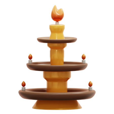 Candelabro  3D Icon