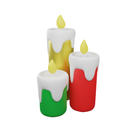 Velas  3D Icon