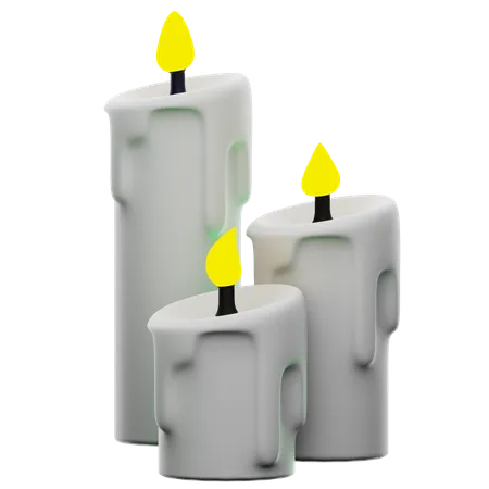 Velas  3D Icon